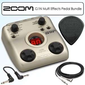  Zoom ZG1N G1N Multi Guitar Effects Pedal Bundle With 