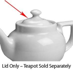  Hall China 20LID Boston Teapot Replacement Lid 12 / CS