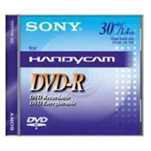   Sided   DVD R,8 CM,F/HANDYCAMS(sold in packs of 3)