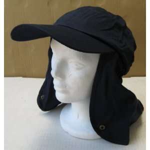 CLEARANCE Navy Blue Legionnaire Neck Cover Hat   Elastic 