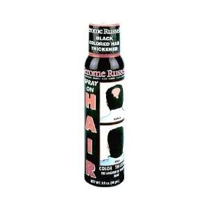 Jerome Russell Spray On Hair Color Thickener Black