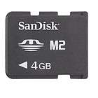 SanDisk   Flash memory card   4 GB   Memory Stick Micro (M2)
