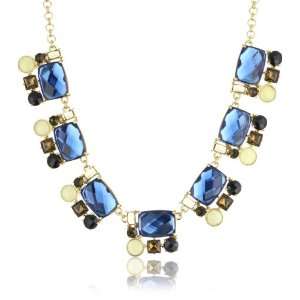 Kate Spade New York Smoke & Mirrors Blue Multi Short Necklace