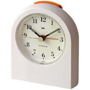  Pick Me Up Bodoni White Alarm Clock
