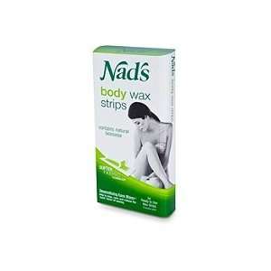Nads Natural Large Hair Removal Strips 24 Ct (Quantity of 4)