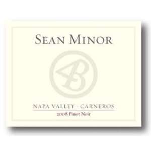   Minor Four Bears Carneros, Pinot Noir 750ml Grocery & Gourmet Food