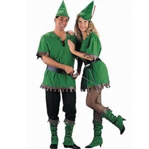  Lets Party By Charades Costumes Robin Hood Adult / Green 