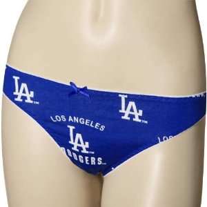  L.A. Dodgers Ladies Royal Blue Maverick Thong Underwear 