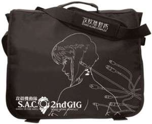 Ghost in the Shell SAC Cable Line Art Messenger Bag  