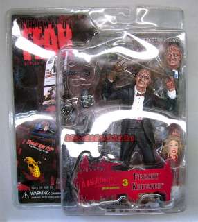 Mezco Elm Street Freddy Krueger Figure Box Damaged  