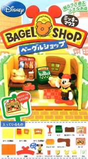   Disney Character Mickey mouse Bagel Shop figure  The shop have
