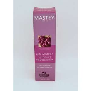 Mastey Teinture Zero Amonia High lift Permanent Hair Color #7.6 Medium 