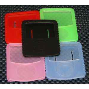  5 x iPod Nano 3rd Generation Silicone Case ; 5 Colors 