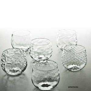 bei wine/rocks glasses set of 6 by emmanuel babled for covo of italy 