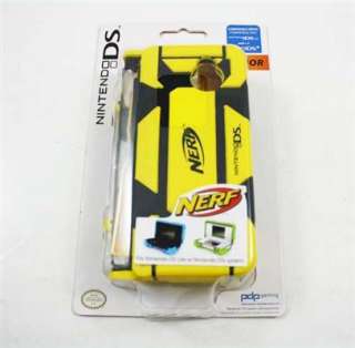 New Yellow Nerf Armor case   protect your DSi or DS Lite  