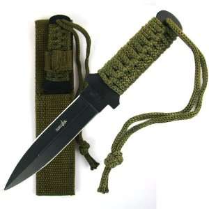   Stainless Steel Survival Knife w/ Case 6.875 inc