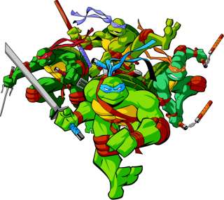 Teenage Mutant Ninja Turtles Cartoon Sticker 5x5  