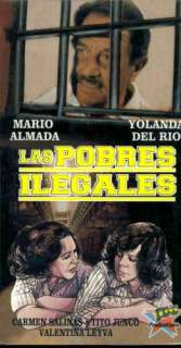  Las Pobres Ilegales [VHS] Yolanda del Río, Mario Almada 
