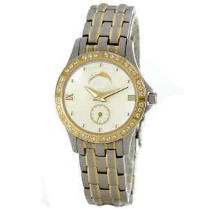   Silver/Gold Womens Legend Diamond Wrist Watch