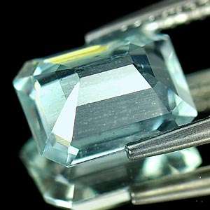 Octagon Shape 1.94 Ct. Natural Light Blue Aquamarine Gemstone  
