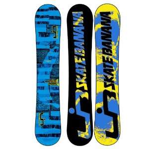 LibTech Skate Banana BTX Wide Snowboard Blue  159cm Black 