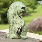 Cat & Mouse Garden Sculpture Statue Kitty Yard Outside