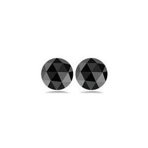   Matching ( 2 pcs ) Loose Black Diamonds {DIAMOND APPRAISAL INCLUDED