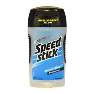  Speed Stick Ocean Surf Deodorant 3 oz. Deodorant Stick Men 