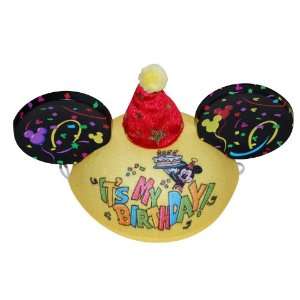  Mickey Mouse Ears Happy Birthday Hat   Yes: Toys & Games