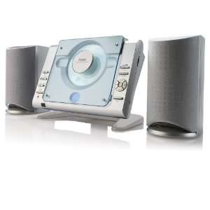  Coby CX CD377 Micro CD Stereo System with AM/FM Tuner with 