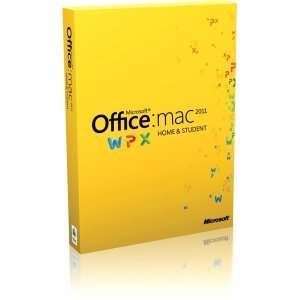  Microsoft Officemac 2011 Home & Student Family Pack 