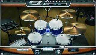 Toontrack EZdrummer Drum Module Plugin EZX Host Drumset Samples 