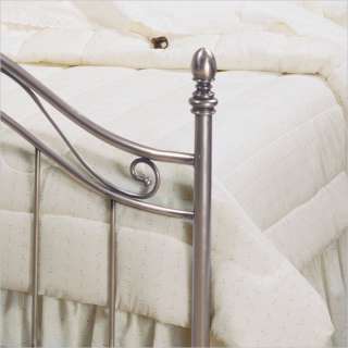 Hillsdale Milano Antique Pewter Metal Poster Bed  