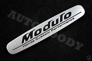 MODULO Emblem Badge HONDA S2000 Accord Civic Si Prelude  