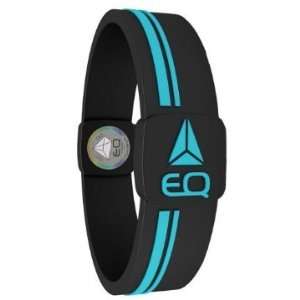  EQ Bracelet   Blue on Black (Medium Small) Sports 