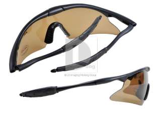 UV400 Protective Goggle Tactical Airsoft Sun Glasses  