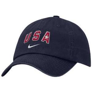  Nike USA Basketball Olympic Team Navy Blue Campus Hat 