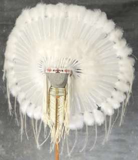 Native American Ceremonial Wedding Bonnet Headdress  