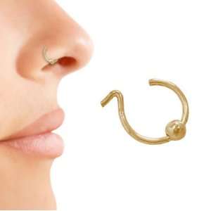 Gold Plated Nose Clip Non Piercing   SG368 Jewelry