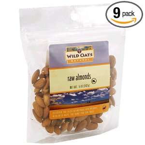Wild Oats Natural Raw Almonds, 5 Ounce: Grocery & Gourmet Food