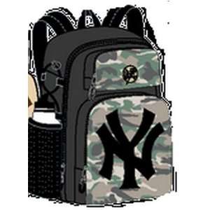  MLB Baseball New York Yankees Large Backpack Camouflage 