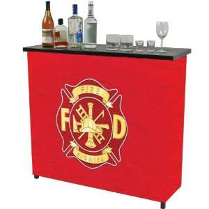   Fighter Metal 2 Shelf Portable Bar w/ Carrying Case 