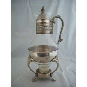    Coffee Warmer Vintage Glass Pot By Raimond 