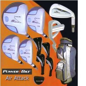  PowerBilt Air Attack Ladies Complete Golf Set (HandRH 