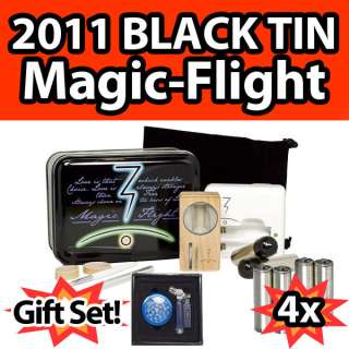 2011 BLACK TIN MAGIC FLIGHT LAUNCH BOX VAPORIZER BONUS  