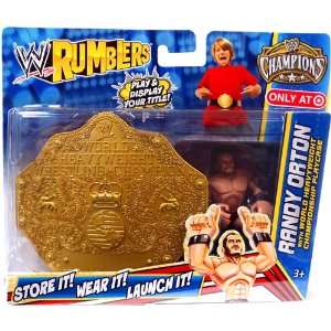 WWE Wrestling Rumblers Exclusive Randy Orton with World Heavyweight 