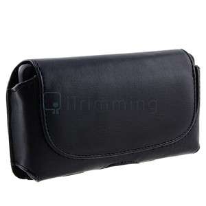 Leather Side Belt Clip Case Pouch for Sprint HTC EVO 4G  