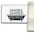 Double Stamp Scrubber Pad for Rubber Stamps