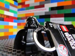 LEGO STAR WARS DARTH VADER keychain minifigure   NEW w/ tags attached 