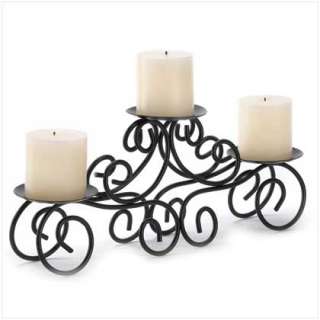 WROUGHT IRON TUSCAN CANDLE WEDDING CENTERPIECES  